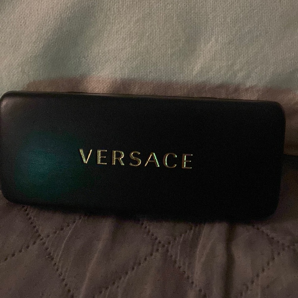 Unisex Authentic Versace Sunglasses Eyeglasses Leather
Hard Case